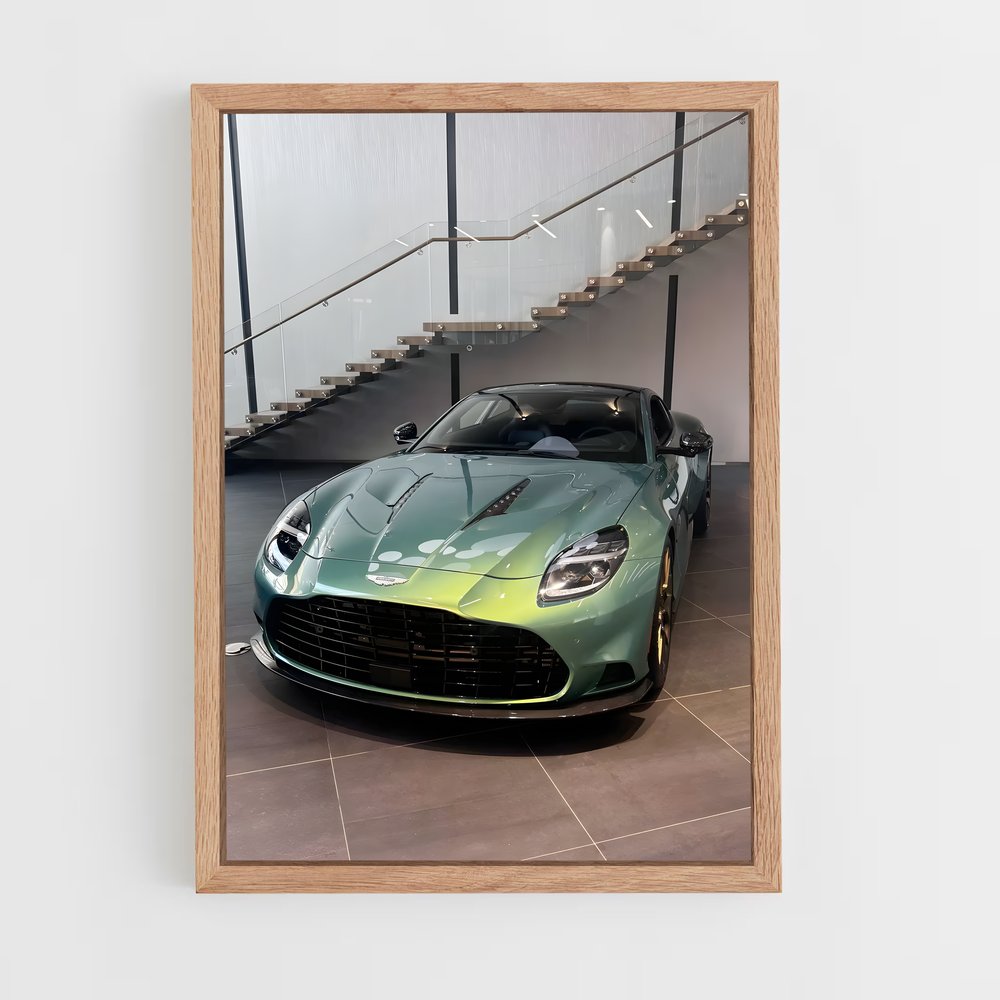 Poster Garage Classique – affiche Aston Martin (vue 4)